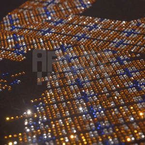 Diseño único Tallas grandes Hombres Rhinestone Camiseta Nueva llegada 100% Algodón Rhinestone Camiseta para venta en línea - Product Image 5