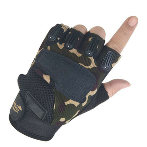 Vente en gros de gants tactiques de chasse en plein air, Camouflage, écran tactile, antidérapant, Protection des mains, conception de gants tactiques Camouflage - Product Image 4