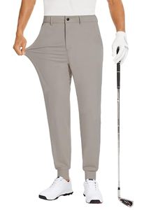 ... Pantalones de golf ligeros para hombre, diseño de ajuste suave, material transpirable para caminar, viajar y comodidad diaria - Product Image 5