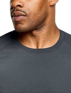 Nouvelles chemises de gymnastique Premium 2025 T-shirts de compression de fibres pour hommes adultes Chemise solide au prix de gros - Product Image 6