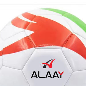 Alaay Ballon de football professionnel avec logo personnalisé, taille en fibre, fabriqué à partir de cuir de qualité. - Product Image 6
