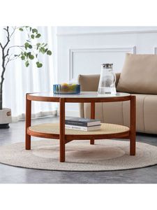 Manteles individuales de ratán básicos hechos a mano para mesa, manteles individuales redondos, decoración de ratán para cocina, comedor, ajuste ocasional para el hogar - Product Image 3