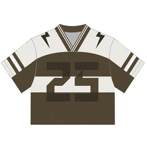 Jersey elegante de fútbol americano para jugar y practicar ropa de fútbol - Product Image 6