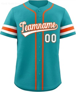 Camisetas de Béisbol Personalizadas para Hombres, Mujeres y Adultos, Talla Grande, Camisa con Botones, Personalizada con Nombre y Número del Equipo Bordado - Product Image 2