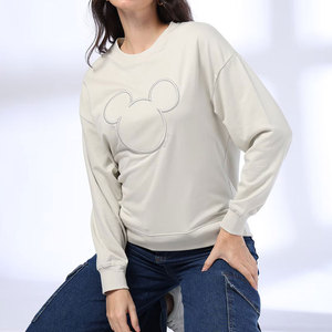 Vêtements de plein air à la mode Hiver Chaud Femmes Sweatshirts Nouveau Design Pas Cher Prix Femmes Sweatshirts - Product Image 5