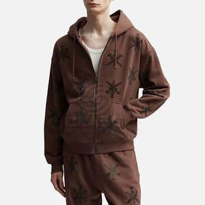 Sudaderas con capucha con diamantes de imitación de color personalizado precio bajo sudaderas con diamantes de imitación precio al por mayor nueva llegada sudaderas con capucha con diamantes de imitación - Product Image 5