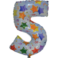 Ballons Chiffres 16 Pouces en Latex Doré 0-9, Petit Ensemble de Décorations pour Anniversaire et Fête