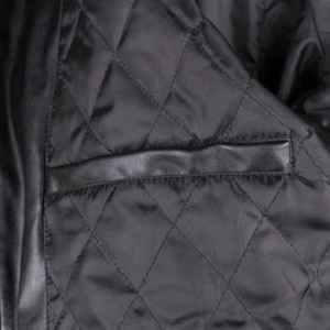 แจ็กเก็ตหนังแท้สำหรับผู้ชายทรงสลิมฟิตวินเทจกันลมระบายอากาศได้ดี - Product Image 6