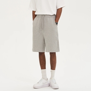 กางเกงวิ่งออกกำลังกายขาสั้นผู้ชายสำหรับทั้งชายและหญิงวินเทจผ้าคอตตอนแห้งเร็วเสื้อผ้าผู้ชายสไตล์ลำลองมีเชือกหูรูดซีดจาง - Product Image 6