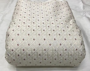 Top Demanded Soft Embroidered Satin Fabric for <b>Wedding</b> <b>Apparel</b> Ethnic Wear Summer Use-Anti-Static Medium Weight Factory Price - Product Image 3