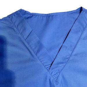 Uniforme de venta al por mayor OEM para médicos, enfermeras, médicos y hospitales, conjunto de exfoliación de higo, top de exfoliación médica, Manga corta elástica - Product Image 3