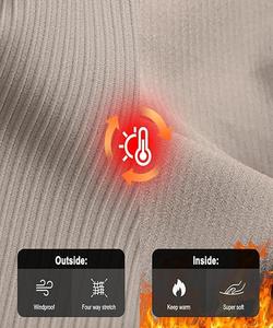 Pantalon pour femme, poids lourd, cordon de serrage, taille élastique, coupe classique, couleur personnalisée - Product Image 4