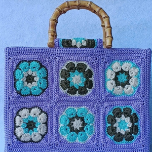 กระเป๋าถักโครเชต์สำหรับผู้หญิงกระเป๋าผ้าถักสะพายไหล่กระเป๋าถักโครเชต์น่ารักสำหรับเด็กผู้หญิงผลิตในเวียดนาม - Product Image 6