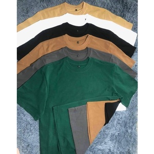 เสื้อยืดผ้าฝ้ายโอเวอร์ไซส์สำหรับผู้ชายใส่ได้ทั้งชายและหญิง - Product Image 4