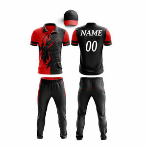 Maillot de cricket pour hommes jeunes de haute qualité nouveau modèle à carreaux conception uniformes en gros - Product Image 4