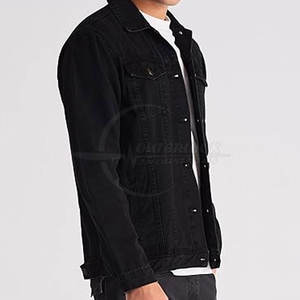 En gros fabricant pakistanais vestes en jeans pour hommes meilleur matériel OEM Service vestes en jeans - Product Image 3