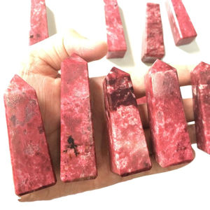 Torre Tallada de Tulita de Alta Calidad de la India, Obelisco de Cristal Natural para Sanación, Meditación y Decoración del Hogar - Product Image 1