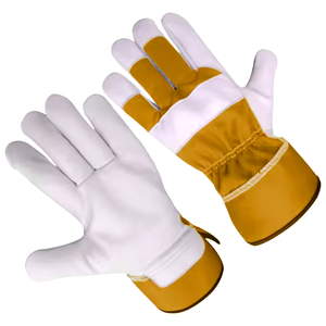 Gants de sécurité en cuir de vachette haute performance pour la protection des mains industrielles pour les travailleurs de la construction Protection personnelle - Product Image 3