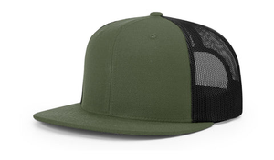 Custom Embroidery <b>Waterproof</b> Canvas Truckers Hat Richardson Solid One Color 5 Panel Polyester/Cotton <b>Caps</b> Man Four Seasons - Product Image 2