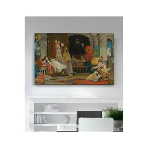 Fida Gimenez Martin Scène de harems dans une salle de palais Impression sur toile - Product Image 6