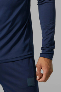 Fournisseur direct d'usine Active Skinny Crew Neck 1/4 Zip Survêtement Nylon Léger Deux Pièces Survêtement Veste Pantalon Hommes Survêtements - Product Image 5