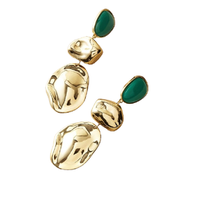 Pendientes de moda exclusivos de comercio exterior de Wyoming Occidental 2025, tejidos con alambre, indios, no tóxicos - Product Image 3