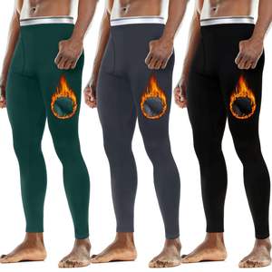 Legging de Jiu-Jitsu pour homme de haute qualité personnalisé, séchage rapide, compression, antibactérien, respirant, taille élastique, sport décontracté - Product Image 2