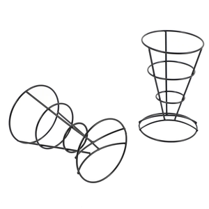 Support de cône de crème glacée en fer couleur hôtel dessus de table support/support de crème glacée à bon prix artisanat à la main et produit de vente - Product Image 5