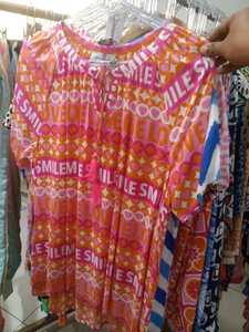 Boho Chic Women Tunic Top Geometric Floral Print V-Neck Loose Fit Long Sleeves Casual Ethnic Style for <b>Office</b> Outfits Vacation - Product Image 6