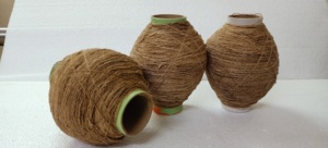Custom Made Natural Hand Spun Ghicha Silk Yarns Made From Wild <b>Indian</b> Silk Fibers Ideal for Weaving and Spinning - Product Image 5