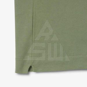 Chemise à manches courtes décontractée pour hommes actifs, en tricot solide, en élasthanne/polyester, séchage rapide, évacuation de l'humidité, pour les aventures en plein air estivales - Product Image 6