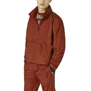 Ensemble de survêtement pour homme avec veste coupe-vent à fermeture éclair intégrale et doublure en mesh, pantalon de jogging, pantalon de survêtement coupe-vent pour homme - Product Image 6