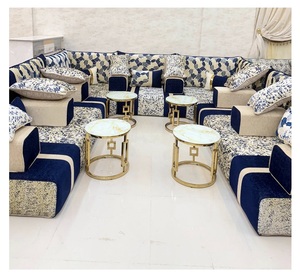 Sofá estilo Majlis árabe, diseño clásico, elegante conjunto para sala de estar, asientos de esquina de lujo, diseño que ahorra espacio - Product Image 1