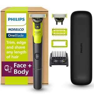 Kit de rasoir électrique hybride Norelco Twin Blade 360 Connectivity avec tondeuse à barbe, peigne 5-en-1, batterie Ni-Cd, 60 min d'autonomie - Product Image 4