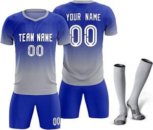 Camiseta de fútbol clásica de secado rápido transpirable de alta calidad, camiseta de fútbol de tendencia superior personalizada para hombres - Product Image 1