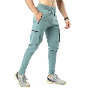 กางเกงลำลองของผู้ชายสีพื้นกางเกงขายาวผู้ชายแบบลำลอง - Product Image 3