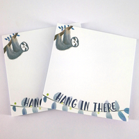 Fournitures de bureau personnalisées Kawaii Papeterie Notes autocollantes 4x6 pouces Bloc-notes Impression en gros