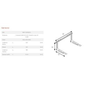 Support de climatiseur réglable Fischer Klima Klick 420 avec étagère pour un refroidissement confortable - Product Image 3
