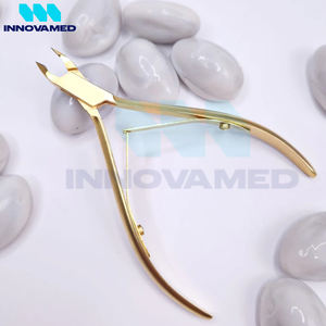 Venta superior Haga su propio Mango antideslizante Forma plana Mandíbula afilada de acero inoxidable Apertura de mandíbula ancha Removedor muerto duradero Dedo de cutícula - Product Image 5