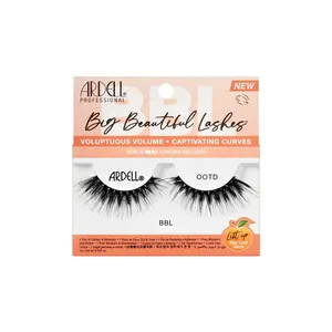 Ardell OOTD Big Beautiful Lashes 18mm Flared Clusters Custom Logo Mixed Synthetic Hair Mink Fur Natural Winged Strip Lashes - Product Image 2