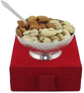 Ensemble de bols en laiton argenté allemand de mariage antique fait à la main les plus vendus - Product Image 3