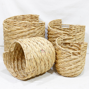 Artex Dong Thap Cestas de Almacenamiento de Mimbre Jacinto de Agua Hechas a Mano PARA EL Hogar Decoración o como Cajas de Regalo - Product Image 3