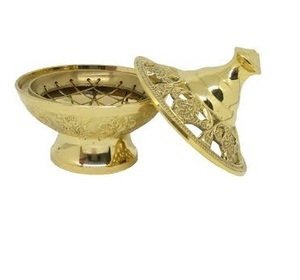 Quemador de incienso de metal de lujo, diseño creativo, exquisito, nuevo, personalizado, de cerámica, portátil, para el hogar - Product Image 6