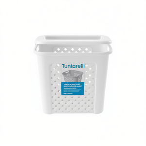 Cesto de Ropa Blanco de Plástico ARIANNA, Capacidad de 50 Litros, Modelo 8105408112 de Tontarelli - Product Image 2