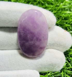 Cabochon de lépidolite naturelle de haute qualité pierre de cristal d'opale polie taille personnalisée en vrac concepteur prix de gros vente chaude - Product Image 5