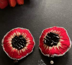 Dernier modèle de boucles d'oreilles multi-perles personnalisées pour femmes, bijoux de fête festifs au meilleur prix, boucles d'oreilles en perles fabriquées en Inde - Product Image 2