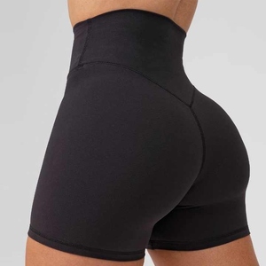 Pantalones cortos de Yoga de nailon de cintura alta de rendimiento súper suave y transpirable, ropa deportiva para mujer, pantalones cortos de motorista para mujer - Product Image 1