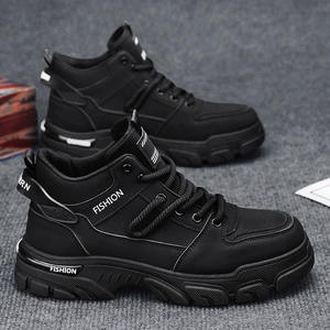 Bottes de randonnée confortables pour hommes - Chaussures imperméables et antidérapantes mi-mollet pour une utilisation en extérieur en toutes saisons - Product Image 2