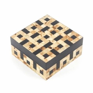 Elegante y Única Caja de Joyería con Incrustaciones de Resina Curvada a Mano, Caja de Recuerdos con Incrustaciones de Cuerno, Producto de Regalo, Cajas de Almacenamiento para Fabricación - Product Image 6