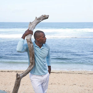 Chemise décontractée unisexe à manches longues, logo personnalisé sur le devant, bouton, ODM, fourniture, polyester respirant, tricoté, séchage rapide - Product Image 5